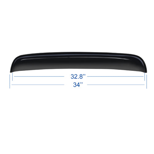 34" Universal Sun Roof Wind Deflector 1pcs Auto Moon Sunroof Window Visor