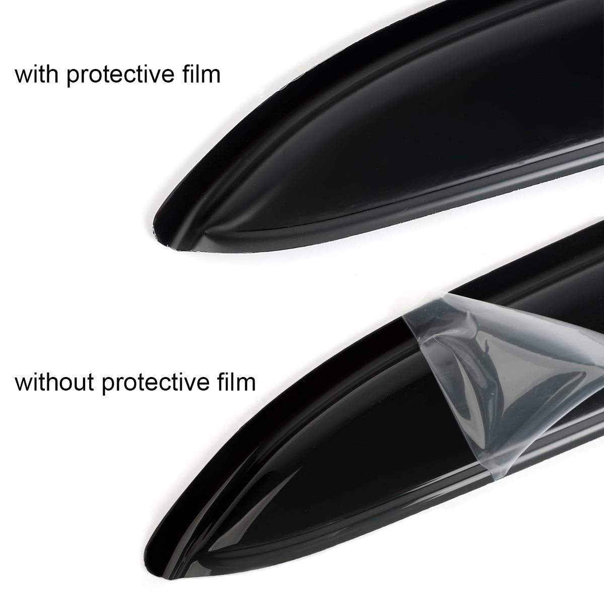 For 2003-07 Honda Accord Sedan JDM Window Visors Wind Deflector Sun Rain Guard