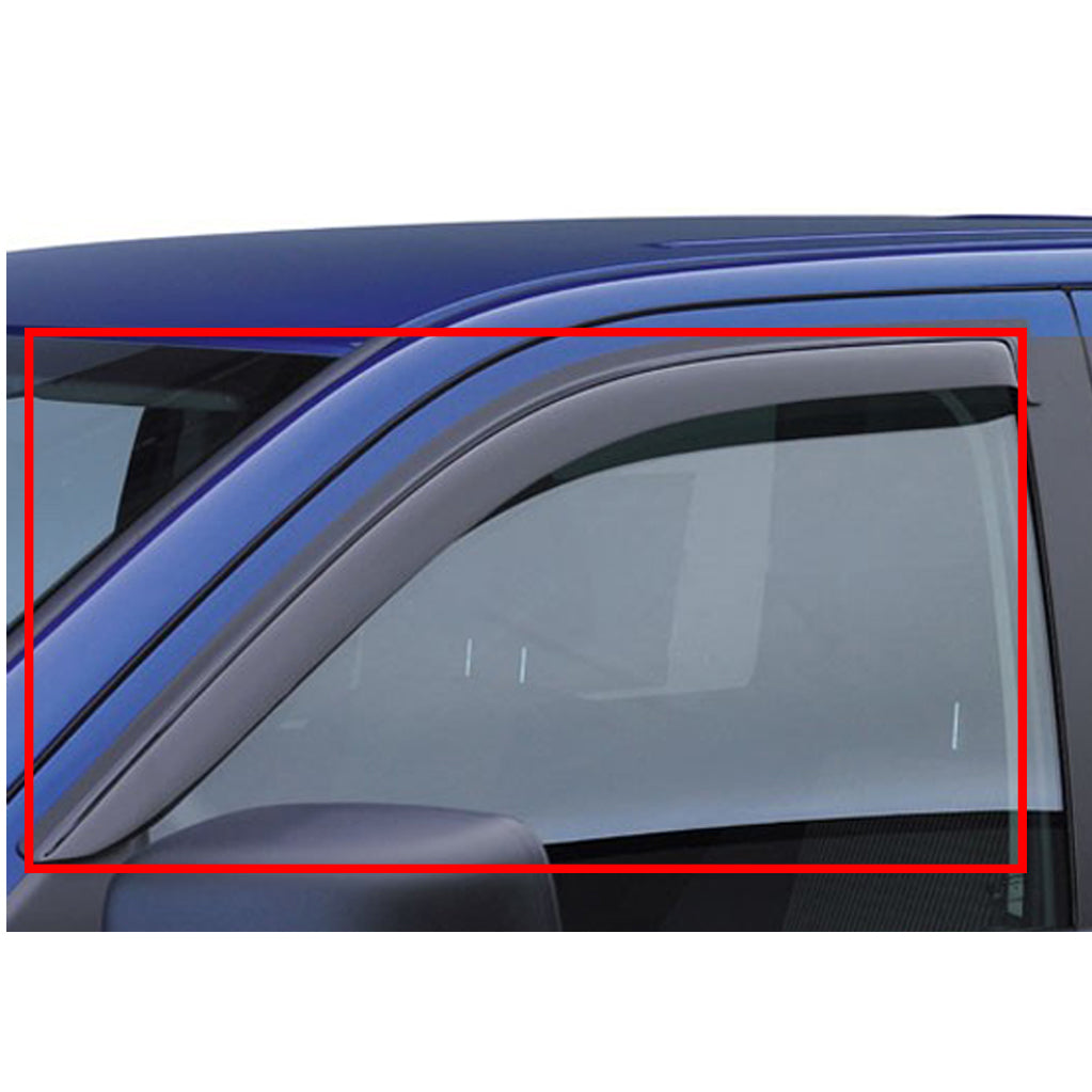 Fits 02-09 Dodge Ram 1500 2500 Regular/Standard Cab Acrylic Window Visors 2PC