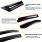 DrivegoPlus For 2006-2011 Honda Civic Mugen II Style Window Rain Guard Visors 4-Door Sedan