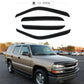 Fits 01-06 Chevy Silverado 1500 2500 3500 GMC Sierra Crew Cab Window Visors 4Pc