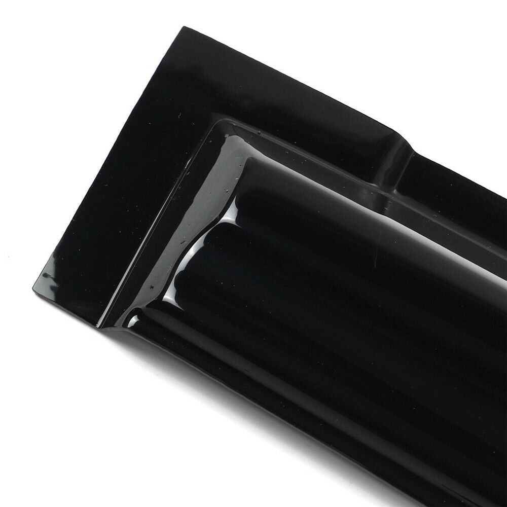 For 01-05 Honda Civic 4DR Sedan JDM Wavy Mugen Style 4 Pcs Window Visor Guard