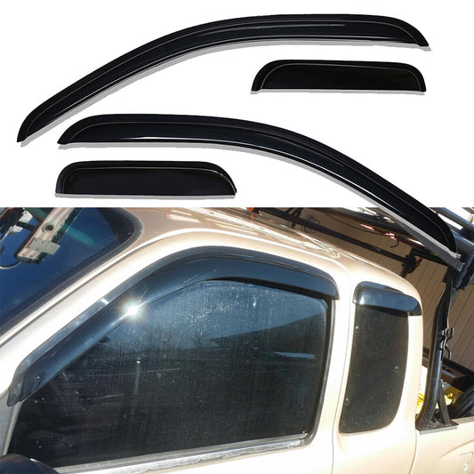Fits for 1995-2004 Toyota Tacoma Side Window Vent Visor Sun Rain Deflector Guard