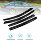 FOR 2018-2020 HONDA ACCORD JDM 3D AERO WAVY WINDOW VISOR RAIN GUARD DEFLECTOR