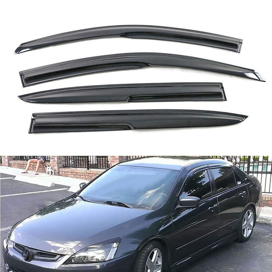For 1998-2002 Honda Accord Sedan Window Visor Sun Rain Deflector Guard 4PCS Set
